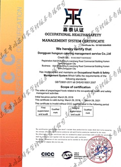 北京OHSAS18001职业健康安全管理体系（销售）-英文版